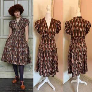 Rita Multi Feather Dress by Palava